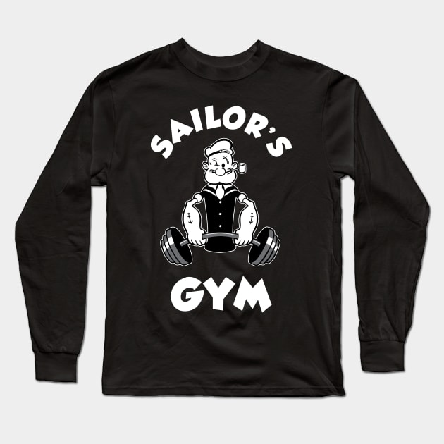 Sailor's Gym Long Sleeve T-Shirt by zemluke